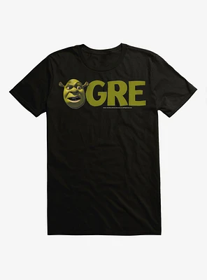 Shrek Ogre Word T-Shirt