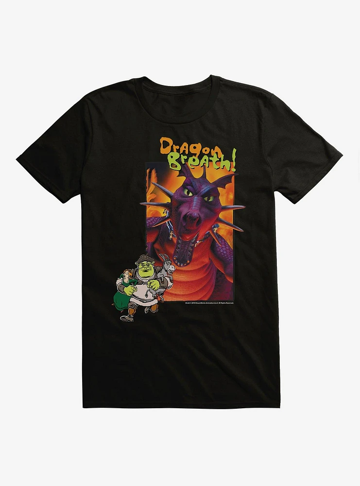 Shrek Dragon Breath Poster T-Shirt