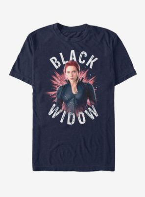 Marvel Avengers Endgame Black Widow Burst T-Shirt