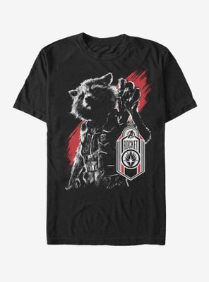 Marvel Avengers Endgame Rocket Tag T-Shirt