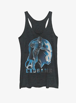 Marvel Avengers Endgame Ironman Silhouette Womens Tank
