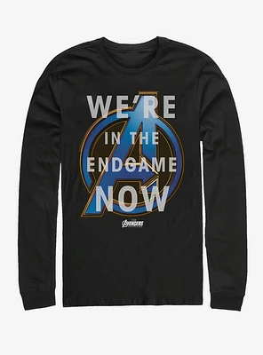 Marvel Avengers Endgame Game Closing Long-Sleeve T-Shirt