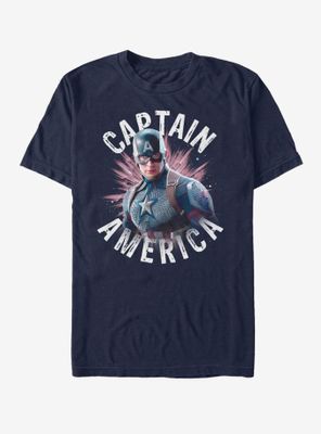 Marvel Avengers Endgame Cap Burst T-Shirt