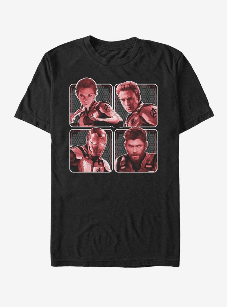 Marvel Avengers Endgame Hero Box Up T-Shirt