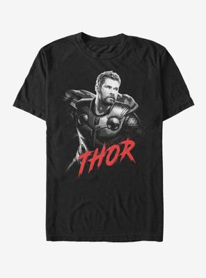 Marvel Avengers Endgame High Contrast Thor T-Shirt