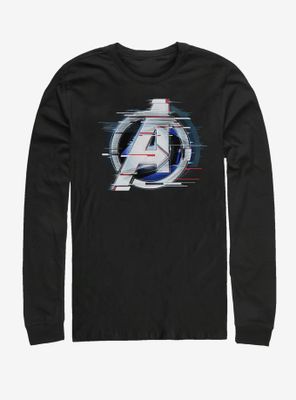 Marvel Avengers Endgame White Flares Long Sleeve T-Shirt