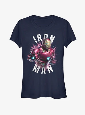 Marvel Avengers Endgame Iron Man Burst Girls T-Shirt