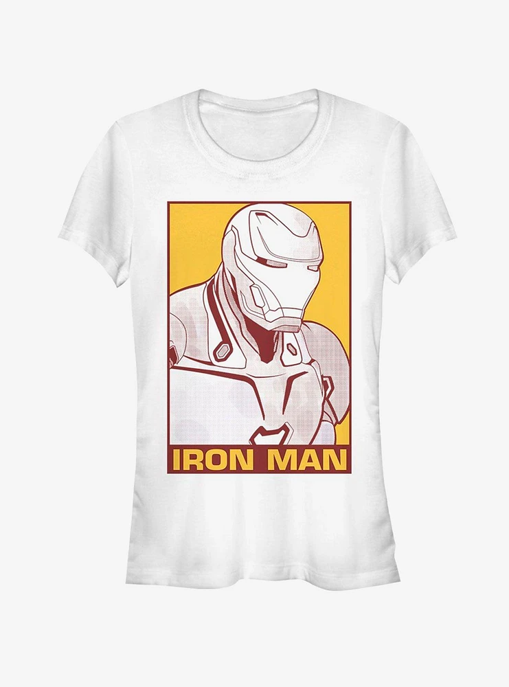 Marvel Avengers Endgame Pop Iron Man Girls T-Shirt