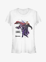 Marvel Avengers Endgame Thor Painted Girls T-Shirt