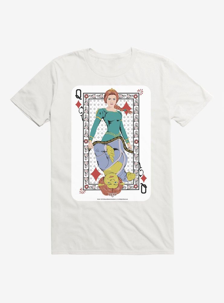 Shrek Fiona Queen Card T-Shirt