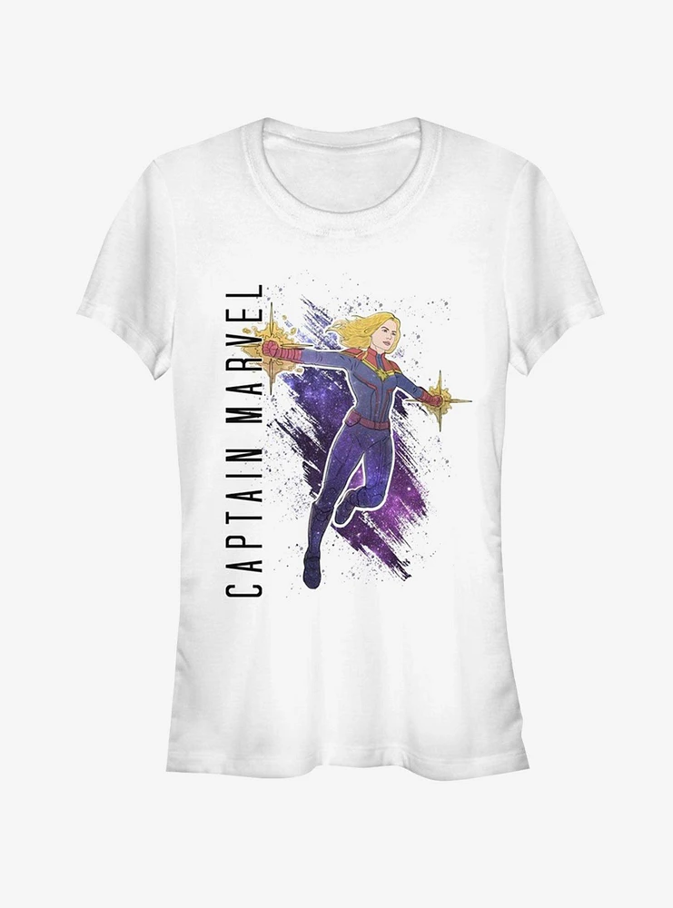 Marvel Avengers Endgame Captain Painted Girls T-Shirt