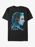 Marvel Avengers Endgame Black Widow Silhouette T-Shirt