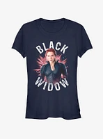 Marvel Avengers Endgame Black Widow Burst Girls T-Shirt