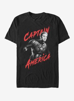 Marvel Avengers Endgame High Contrast America T-Shirt