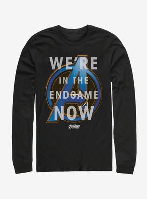 Marvel Avengers Endgame Game Closing Long Sleeve T-Shirt