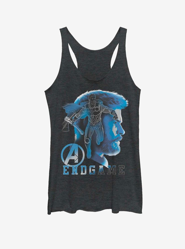 Marvel Avengers Endgame Thor Silhouette Womens Tank