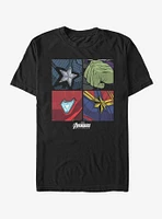 Marvel Avengers Endgame Hero Emblems T-Shirt