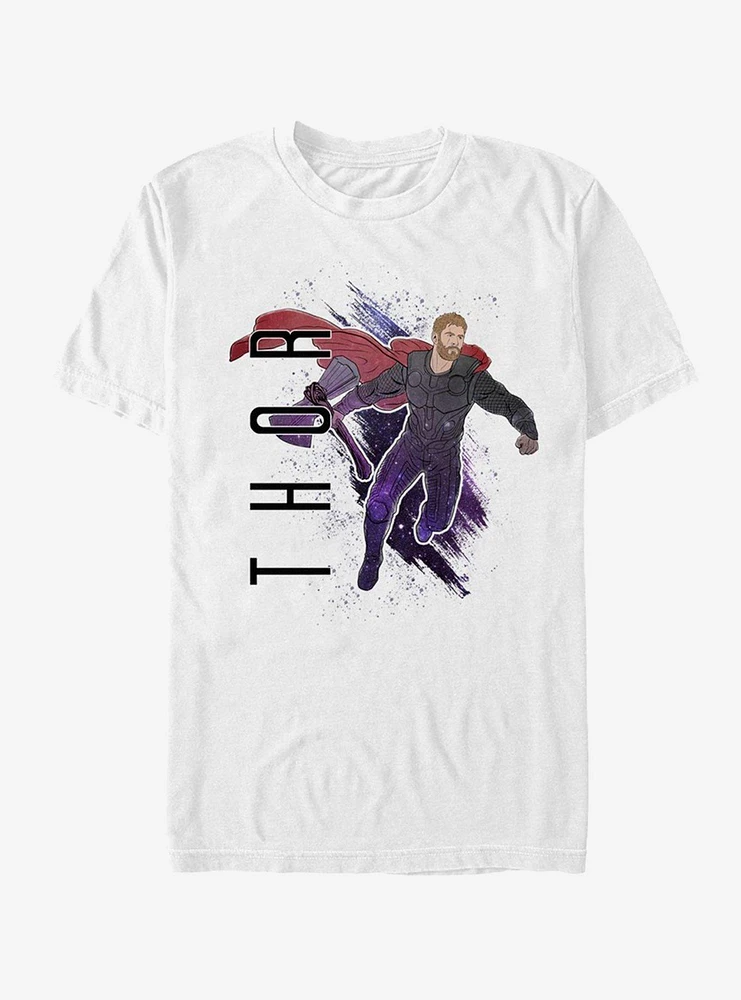 Marvel Avengers Endgame Thor Painted T-Shirt