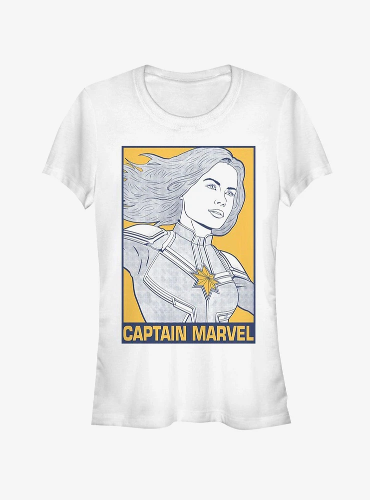 Marvel Avengers Endgame Pop Captain Girls T-Shirt