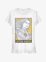 Marvel Avengers Endgame Pop Captain Girls T-Shirt