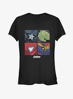 Marvel Avengers Endgame Hero Emblems Girls T-Shirt