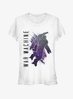 Marvel Avengers Endgame War Machine Painted Girls T-Shirt