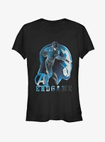 Marvel Avengers Endgame Iron Man Silhouette Girls T-Shirt