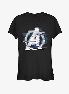 Marvel Avengers Endgame White Flares Girls T-Shirt