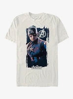 Marvel Avengers Endgame Captain America Banner T-Shirt