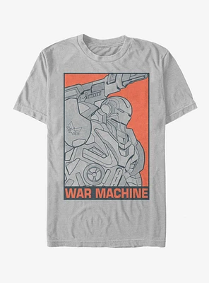 Marvel Avengers Endgame Pop War Machine T-Shirt