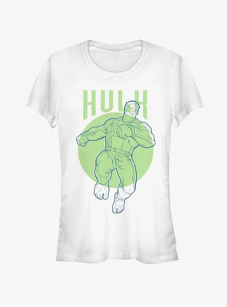 Marvel Avengers Endgame Hulk Simplicity Girls T-Shirt