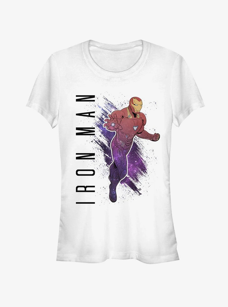 Marvel Avengers Endgame Iron Man Painted Girls T-Shirt