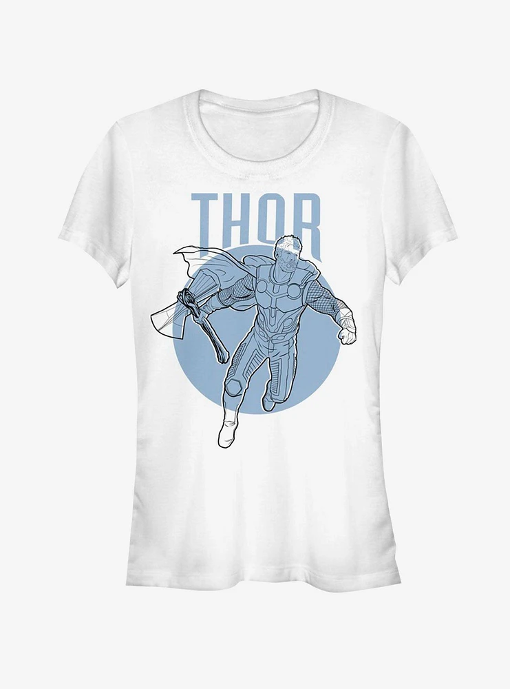 Marvel Avengers Endgame Thor Simplicity Girls T-Shirt