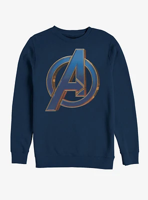 Marvel Avengers Endgame Blue Logo Sweatshirt