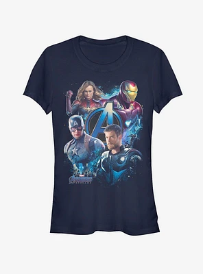 Marvel Avengers Endgame Strong Team Girls T-Shirt