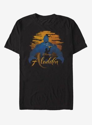 Disney Aladdin 2019 Genie Silhouette T-Shirt