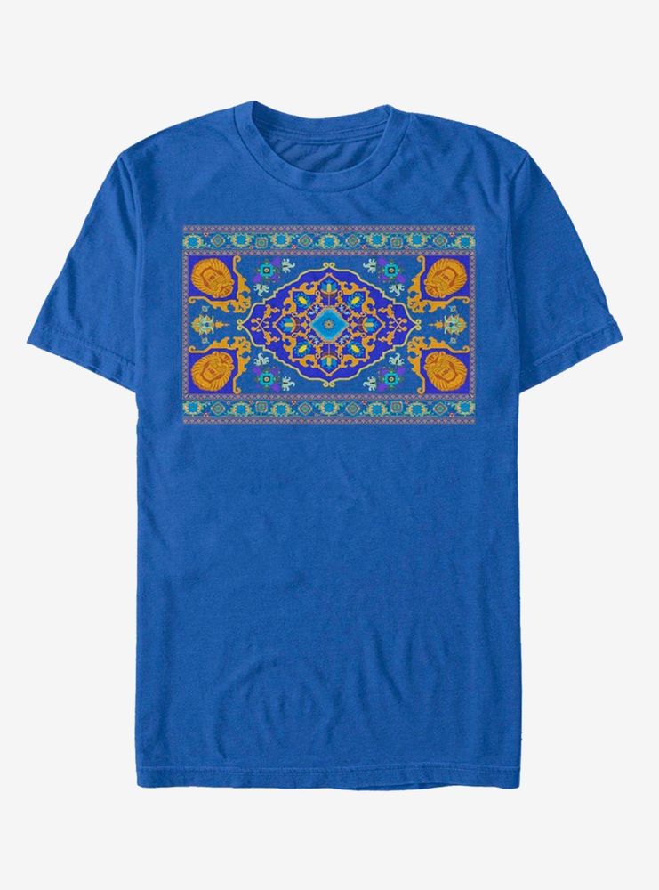 Disney Aladdin 2019 Magic Carpet Panel Print T-Shirt