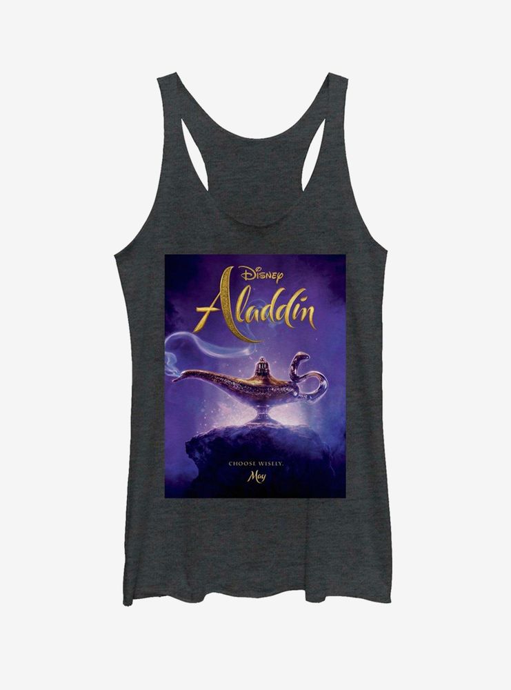 Disney Aladdin 2019 Live Action Cover Womens Tank