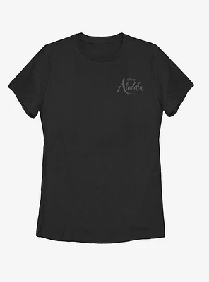 Disney Aladdin 2019 Genie Lamp Pattern Womens T-Shirt