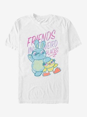 Disney Pixar Toy Story 4 Friends Sketch T-Shirt