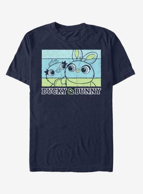 Disney Pixar Toy Story 4 Ducky And Bunny T-Shirt