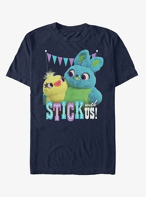 Disney Pixar Toy Story 4 Stick With Us T-Shirt
