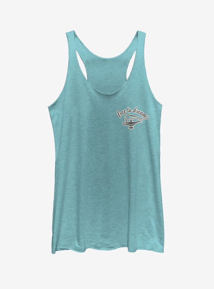 Disney Aladdin 2019 Free To Dream Womens Tank