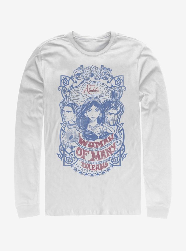 Disney Aladdin 2019 Vintage Long Sleeve T-Shirt