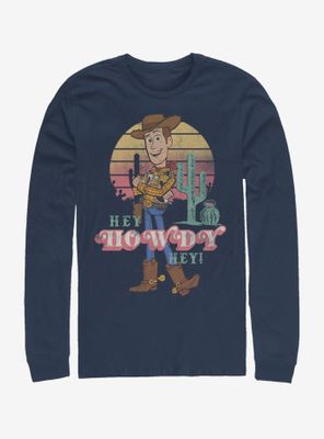 Disney Pixar Toy Story 4 Hey Howdy Long Sleeve T-Shirt