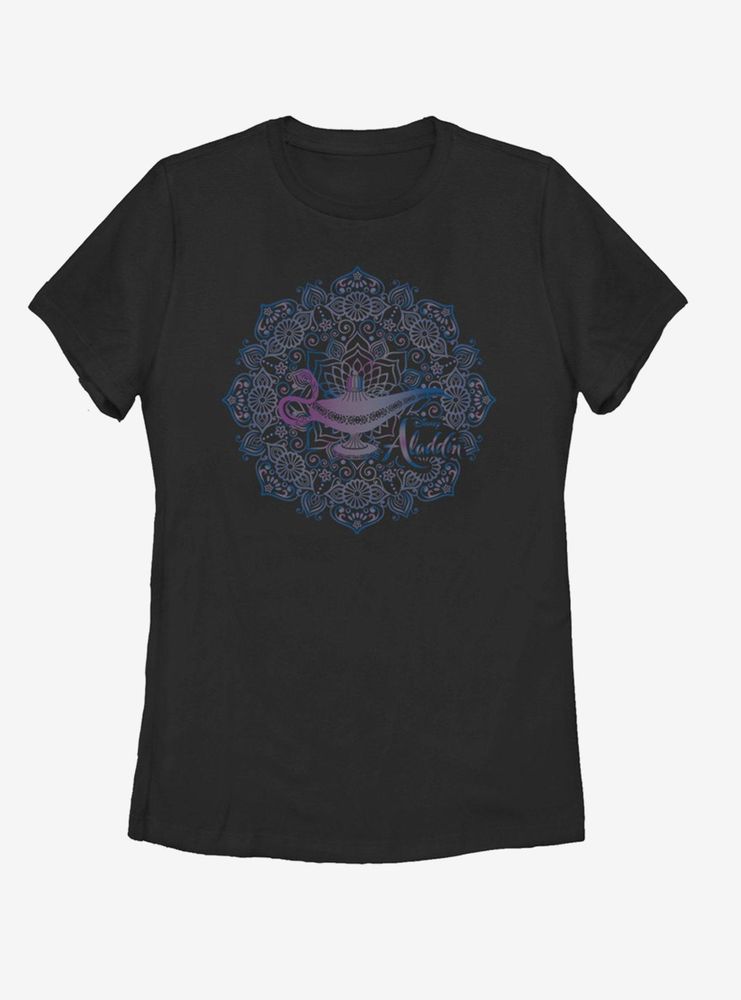 Disney Aladdin 2019 Lamp Mandala Womens T-Shirt