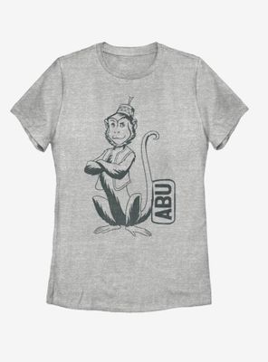 Disney Aladdin 2019 Abu Side Kick Pocket Womens T-Shirt