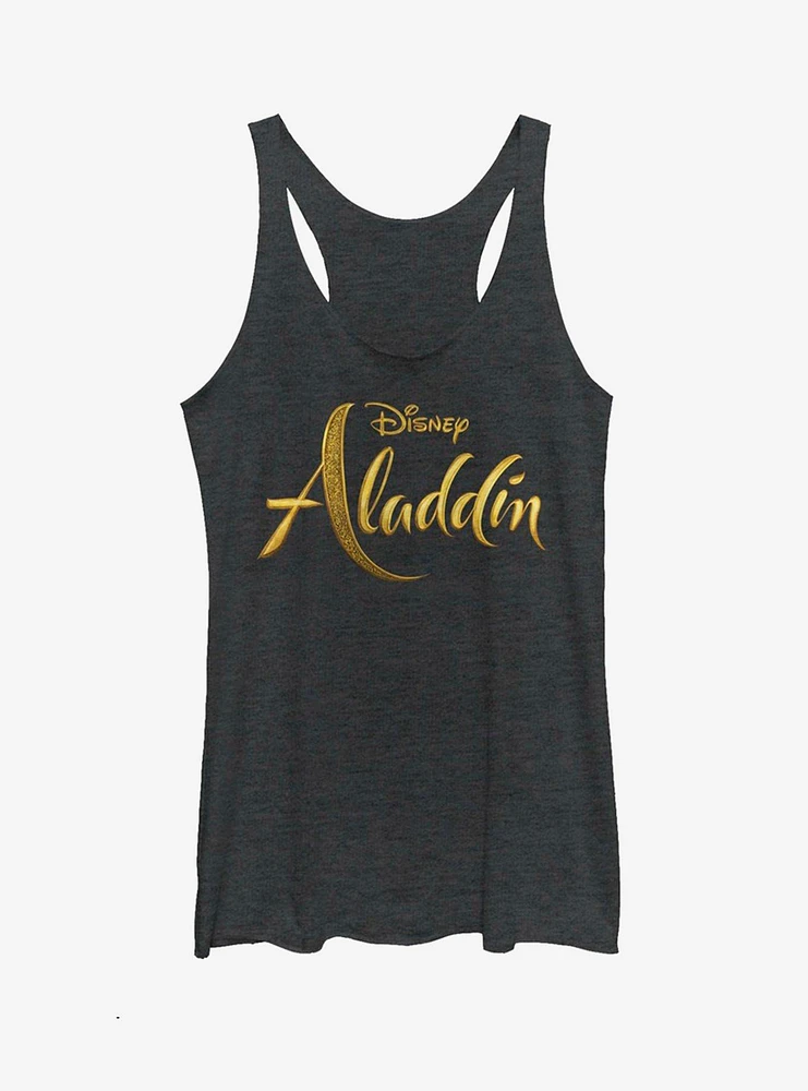 Disney Aladdin 2019 Live Action Logo Womens Tank