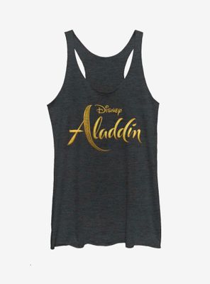 Disney Aladdin 2019 Live Action Logo Womens Tank