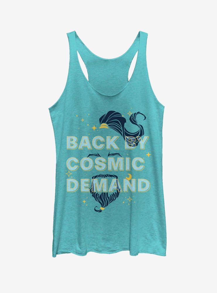 Disney Aladdin 2019 Cosmic Demand Womens Tank